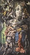 El Greco The Baptism of Christ oil painting artist